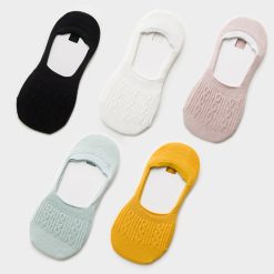 Women's Short Socks 5 Pairs Set - Image 3