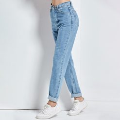 Women's Vintage High Waist Jeans - Image 5